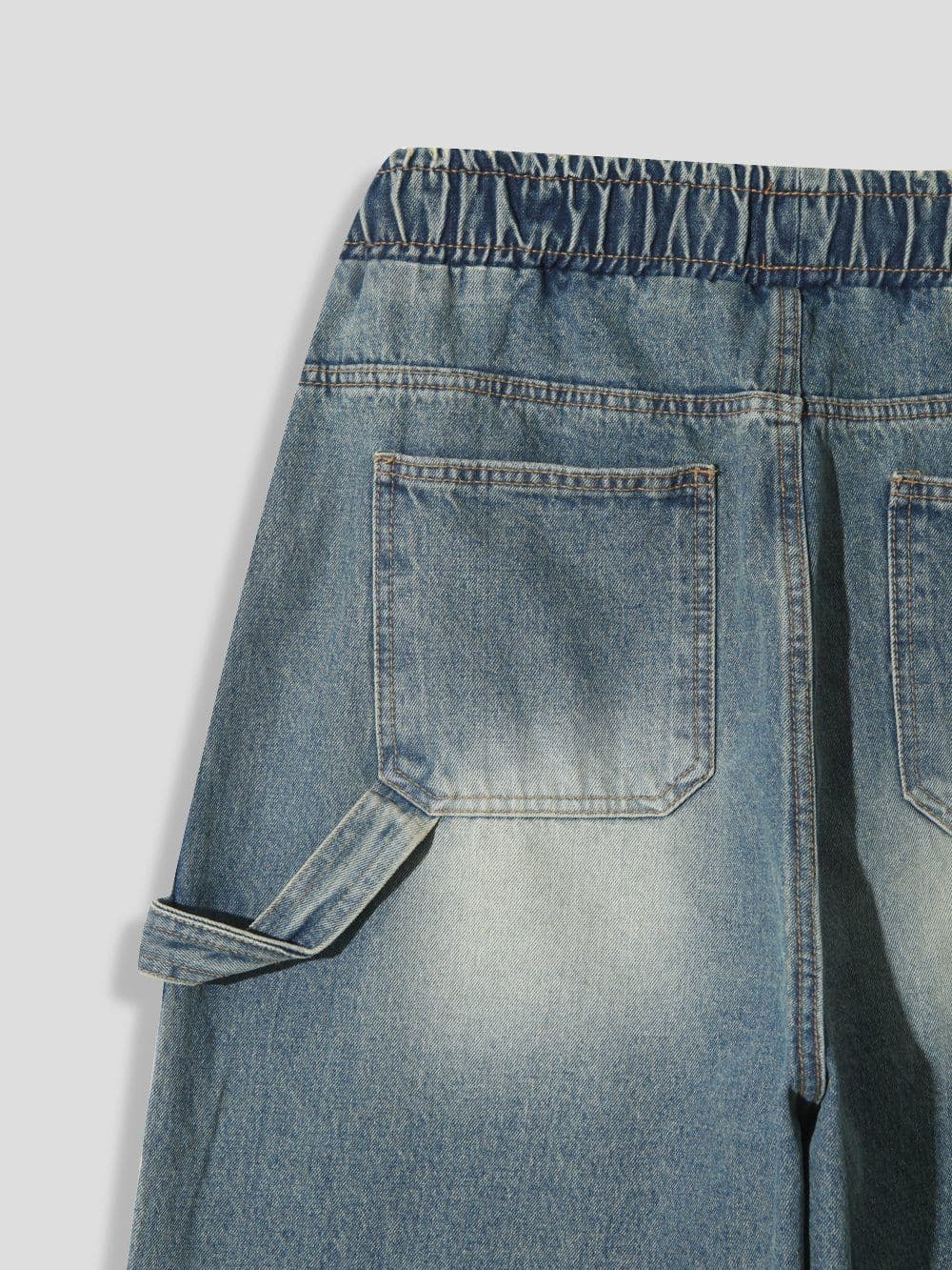 Bermuda denim workwear pants - 이미지 7