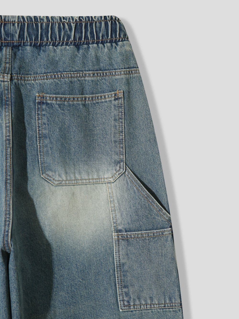 Bermuda denim workwear pants - 이미지 10