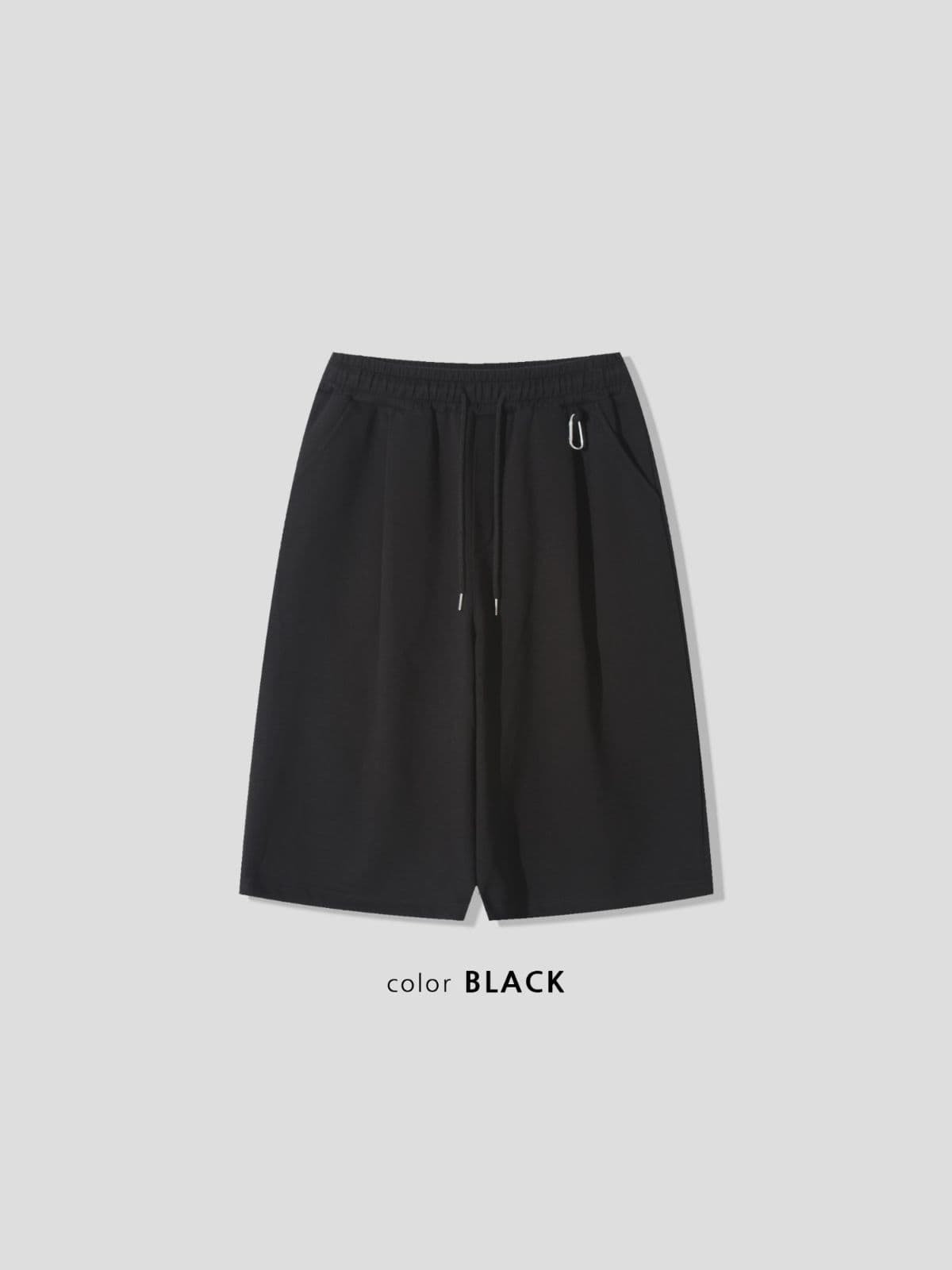 Bermuda Laminated Hammer Loop Pants - 이미지 3