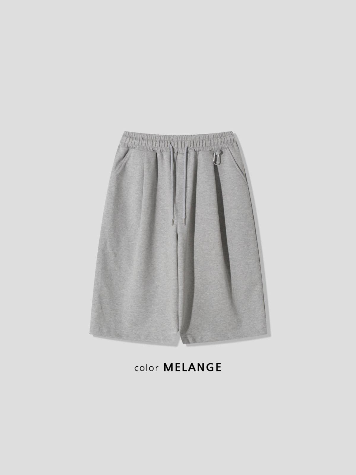 Bermuda Laminated Hammer Loop Pants - 이미지 5