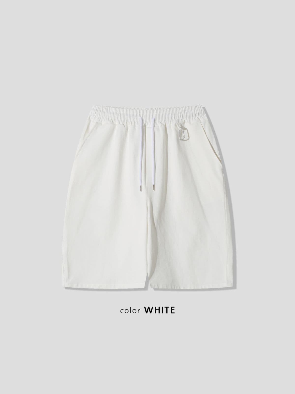 Bermuda Cotton Hammerloop Half Pants - 이미지 5