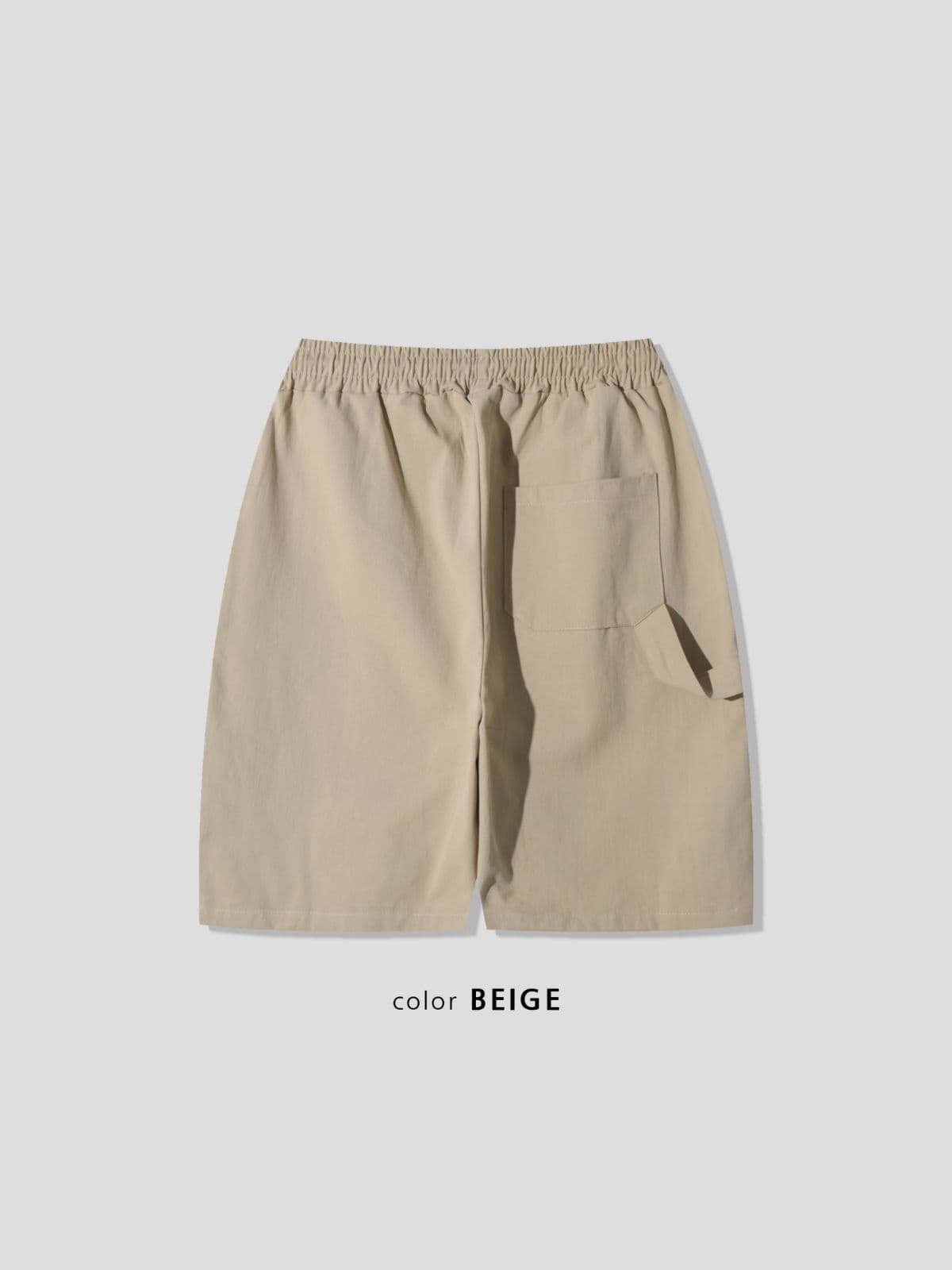 Bermuda Cotton Hammerloop Half Pants - 이미지 8