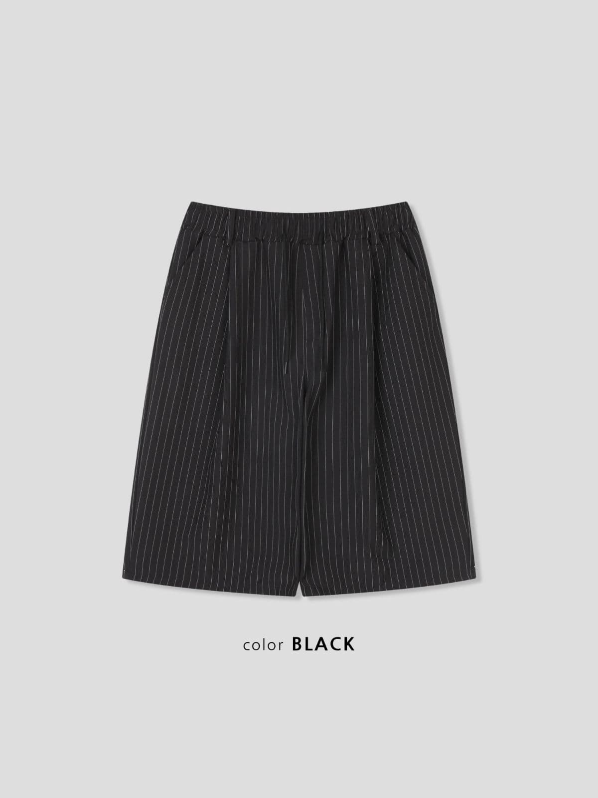 Bermuda striped pants - 이미지 4