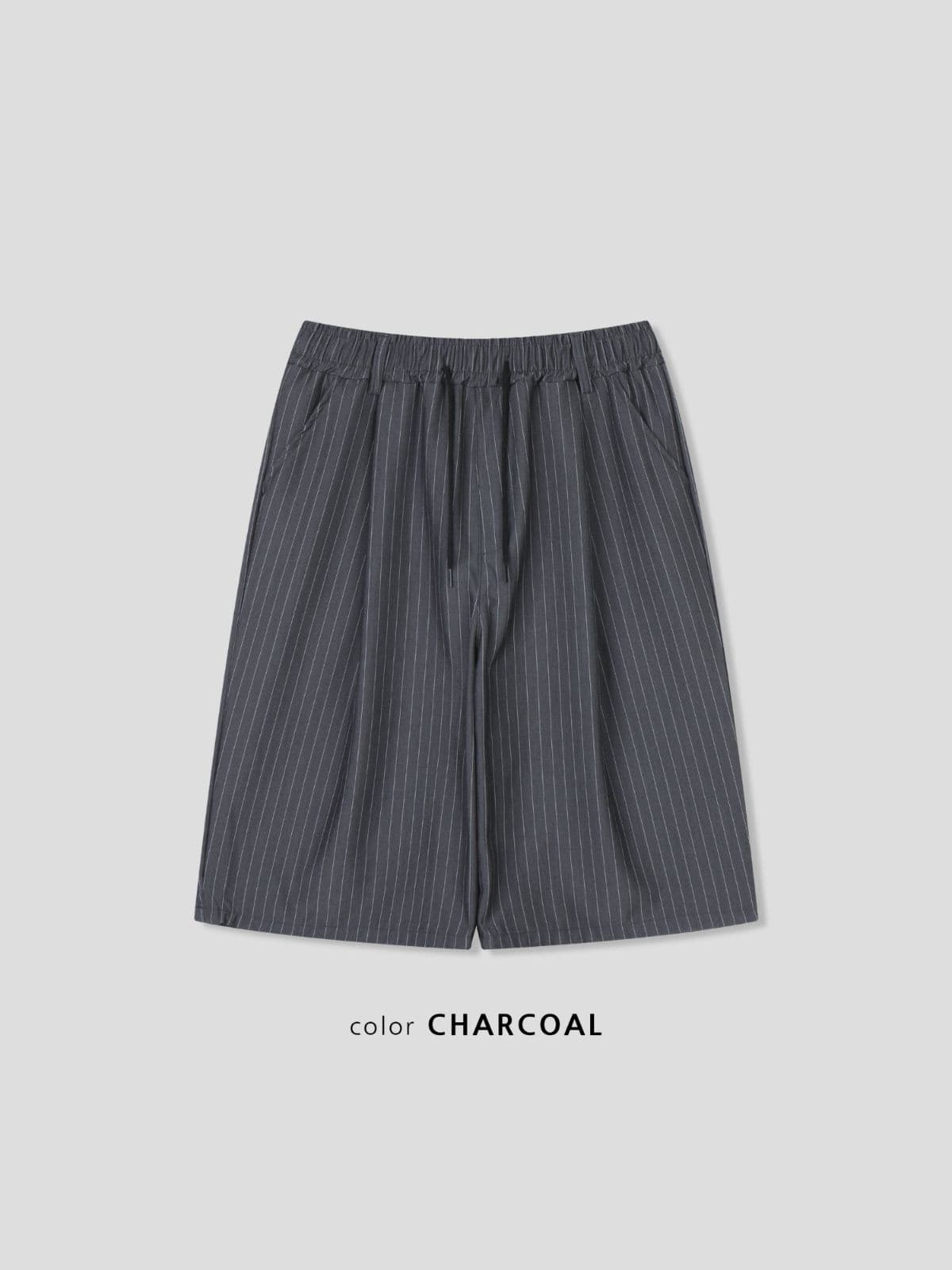 Bermuda striped pants - 이미지 6