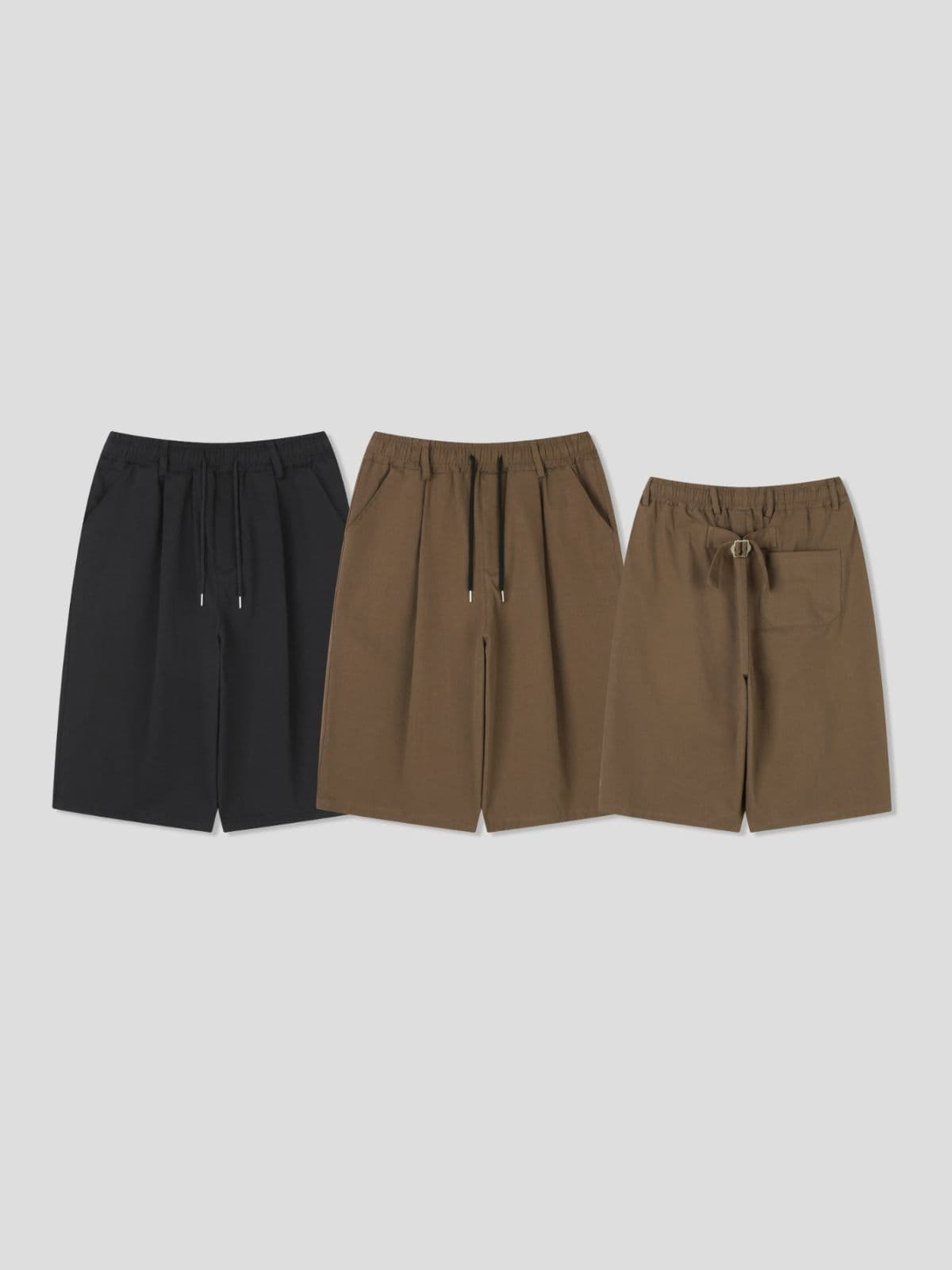 Bermuda Cotton Bijou Pants - 이미지 3