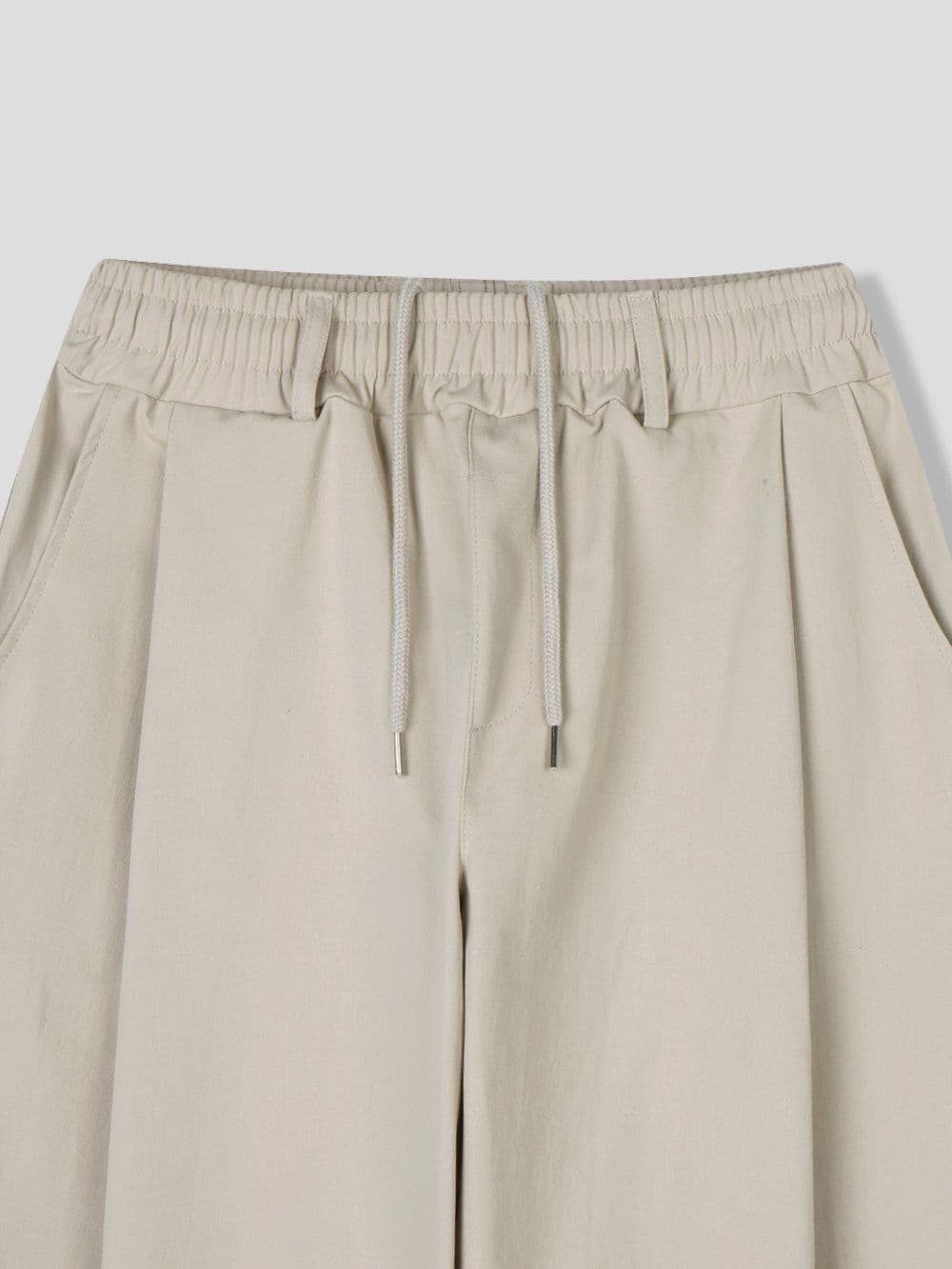 Bermuda Cotton Croc Elastic Pants - 이미지 7