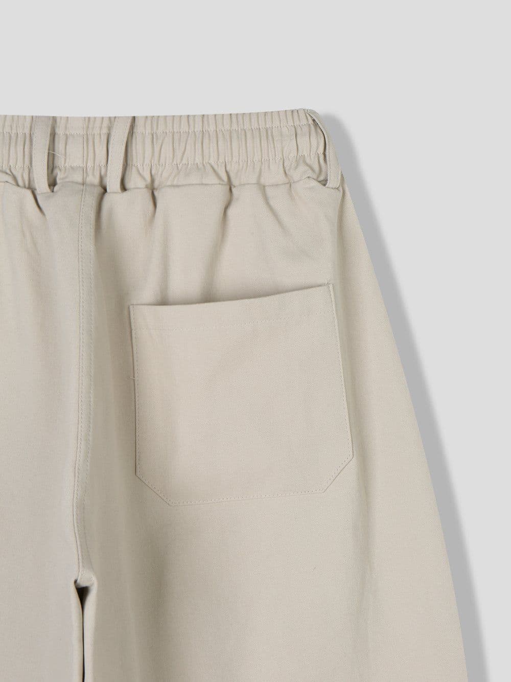 Bermuda Cotton Croc Elastic Pants - 이미지 8