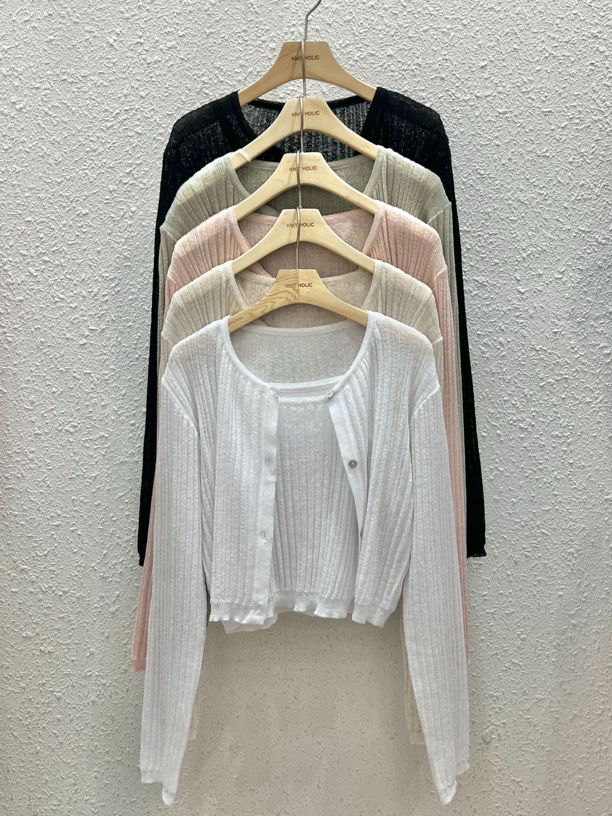 Linen Ribbed Set - 이미지 8
