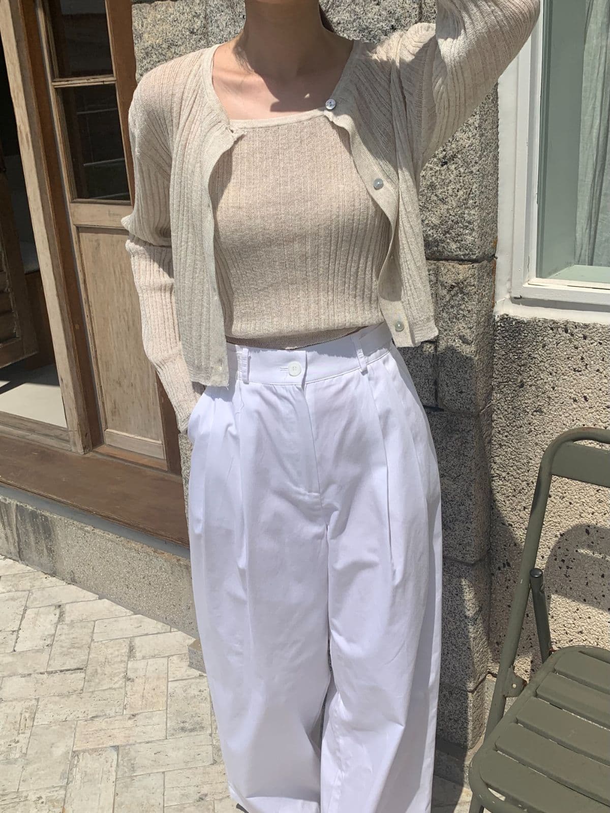Linen Ribbed Set - 이미지 20