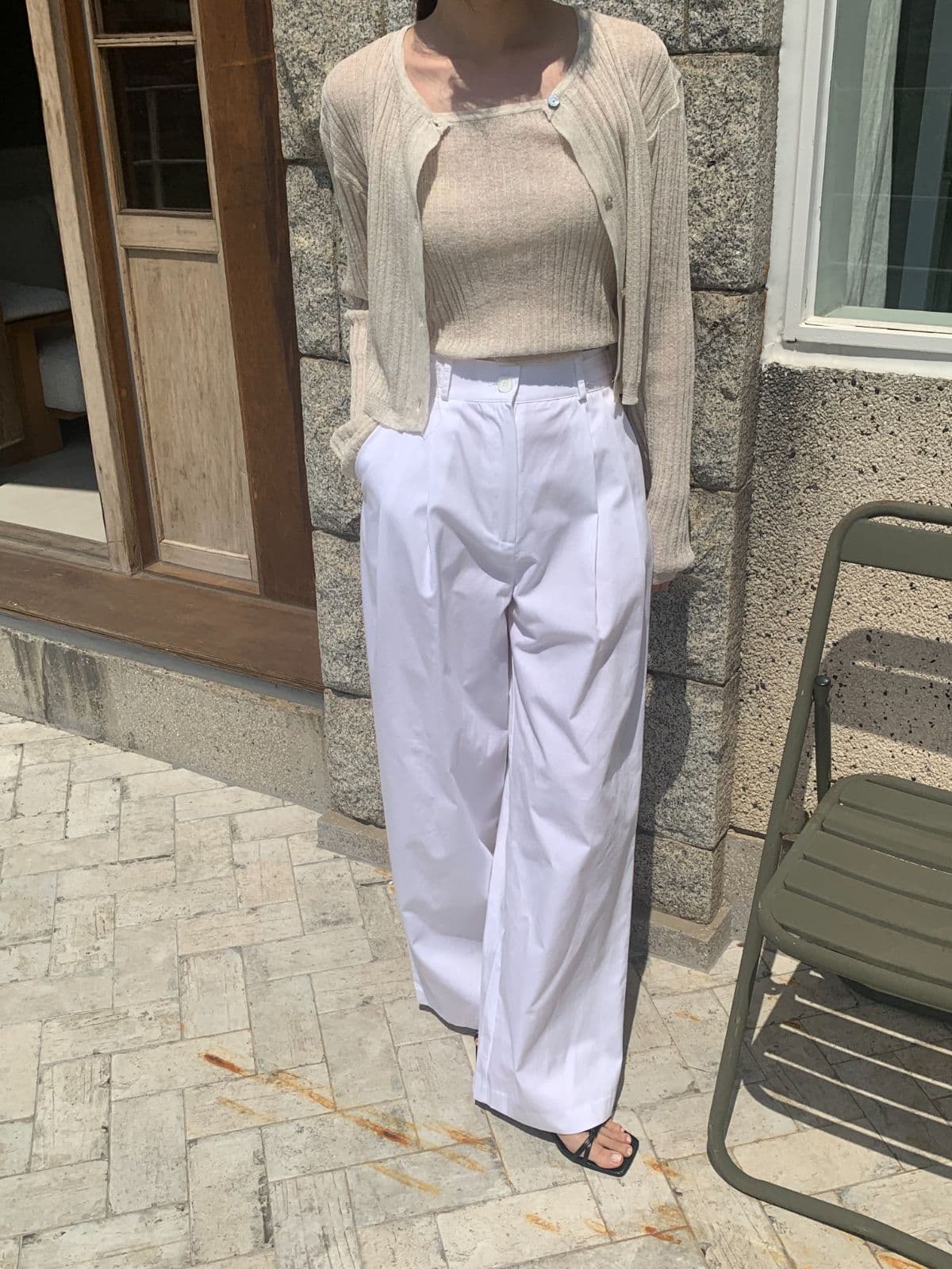 Linen Ribbed Set - 이미지 21