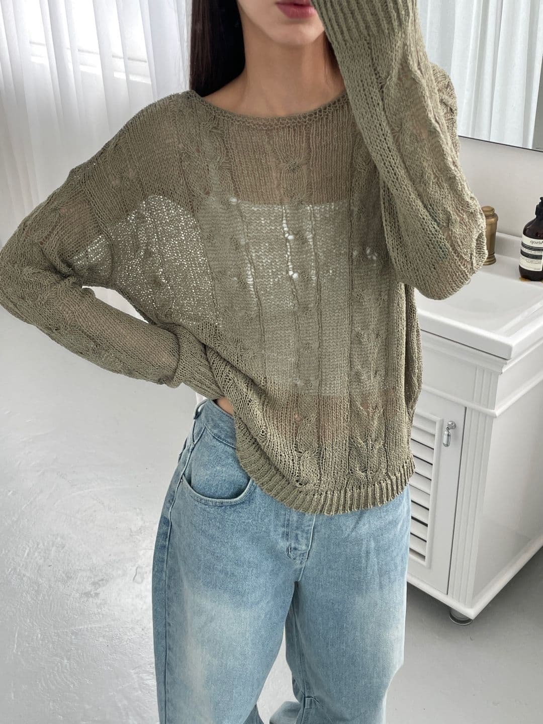 Double boat neck - 이미지 12