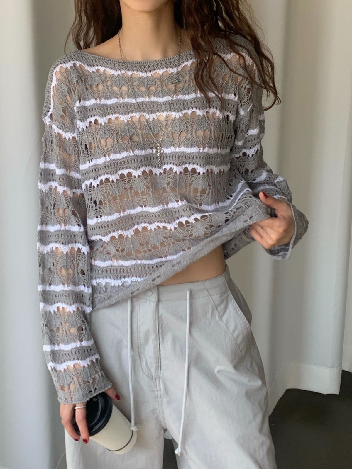 Skadan boat neck - 이미지 1
