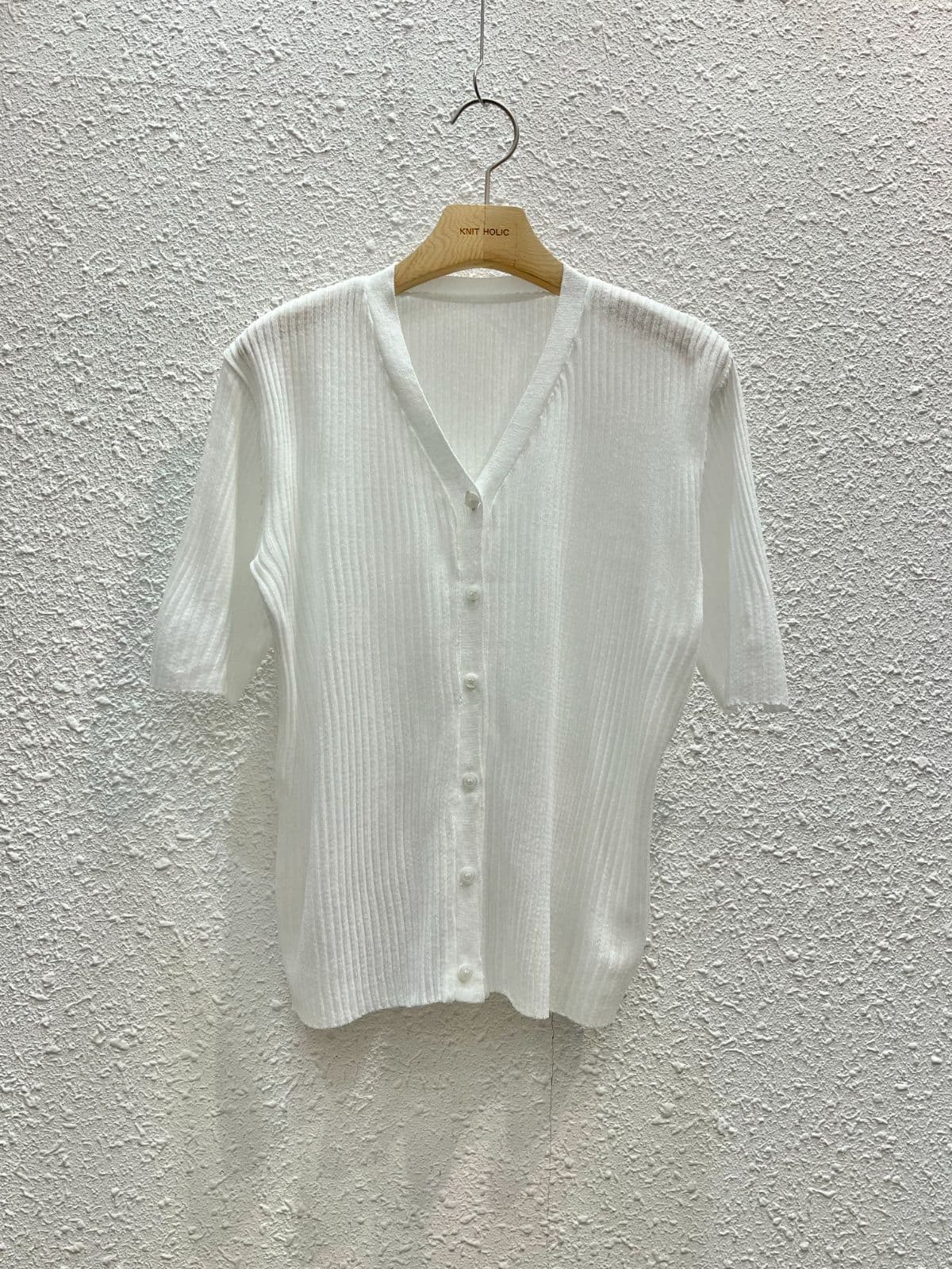 Mohico rib short sleeve Y - 이미지 8