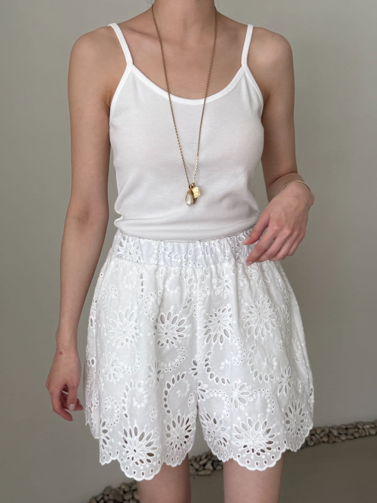 Beu Lace Pants - 이미지 2