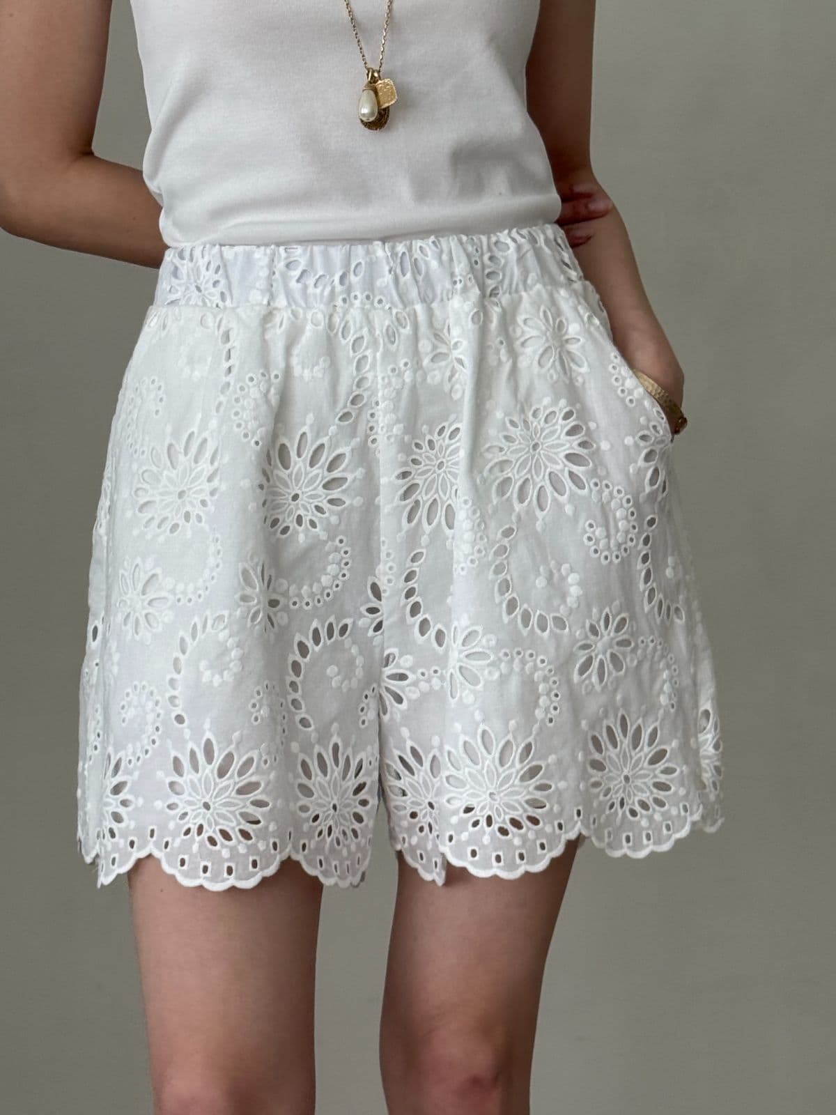 Beu Lace Pants - 이미지 3