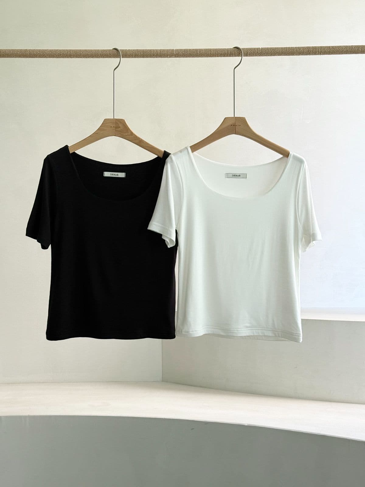 Wide Square Tee - 이미지 5