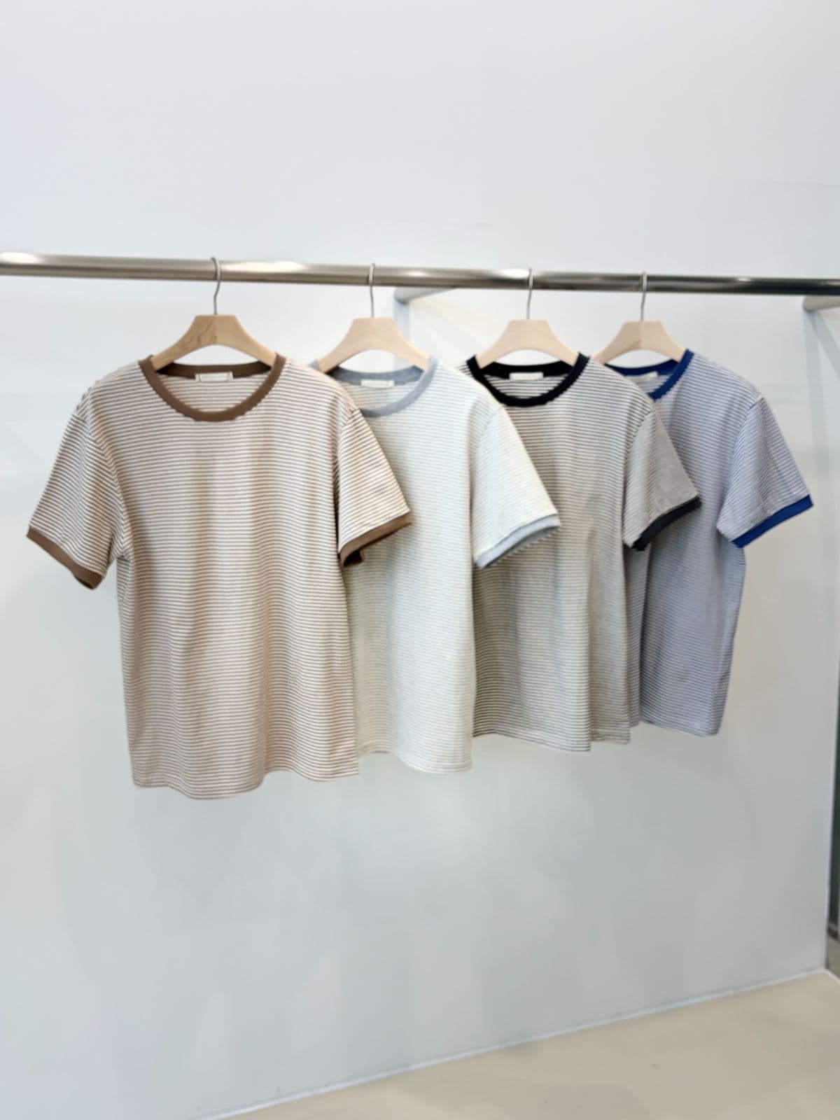 Cult Striped Short Sleeve T-shirt - 이미지 3