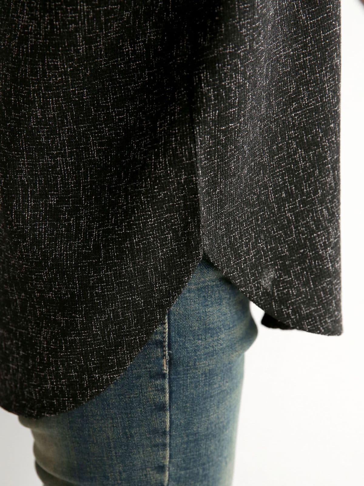 Tweed Boxy T-shirt - 이미지 4