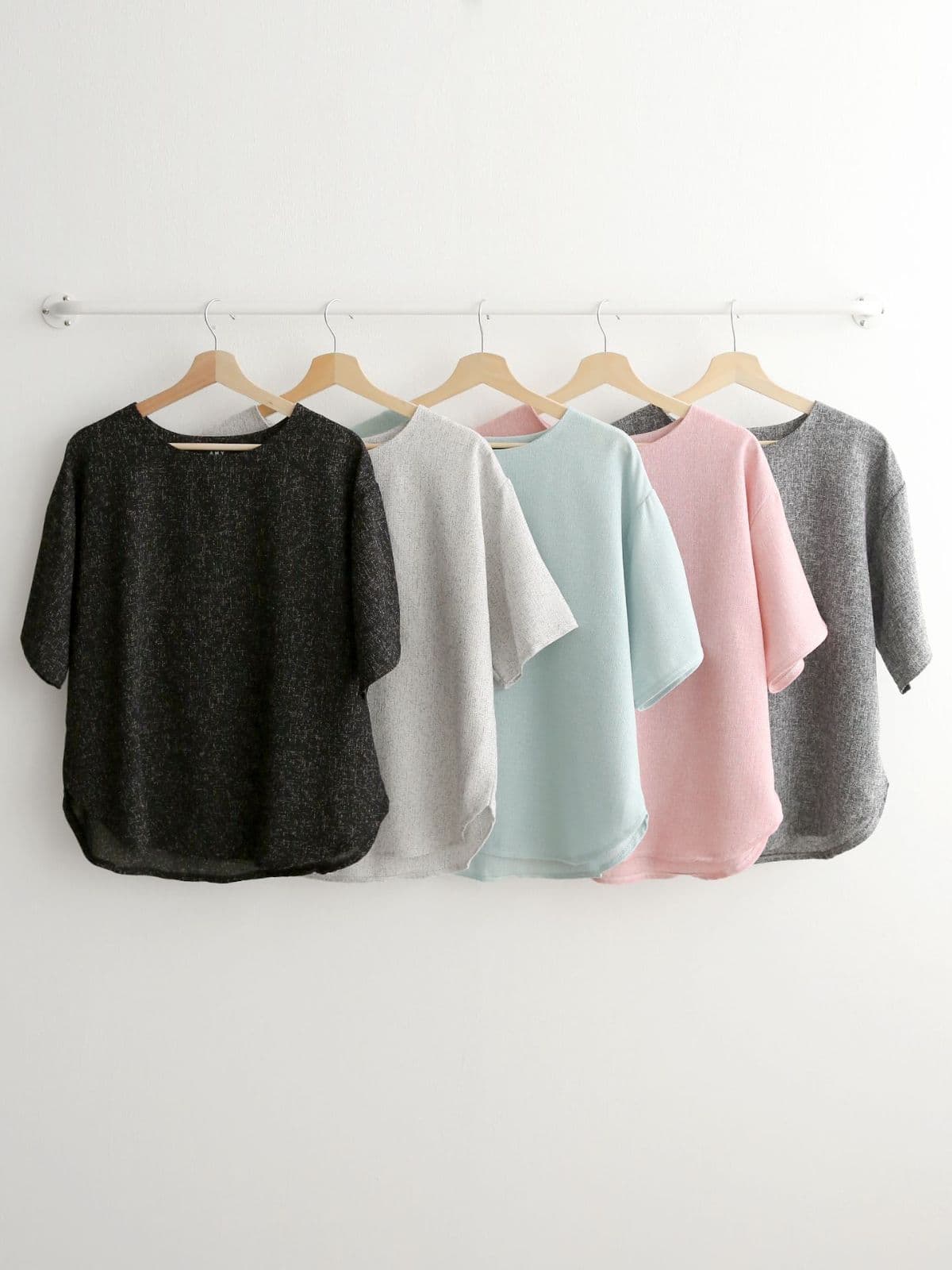 Tweed Boxy T-shirt - 이미지 5