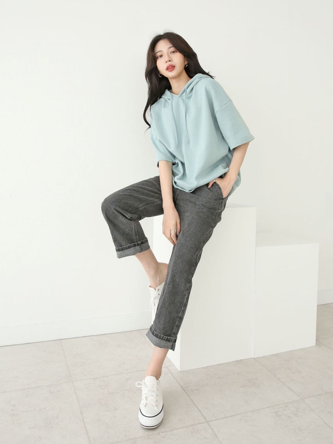 Bobo Hoodie T - 이미지 8