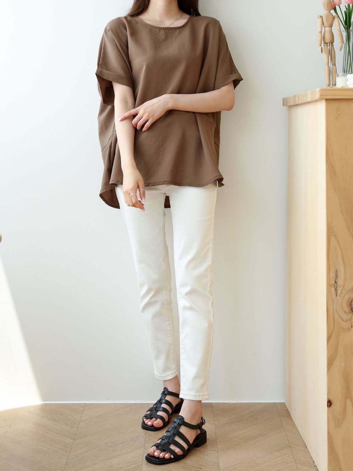 Back cut-off cuff BL - 이미지 9