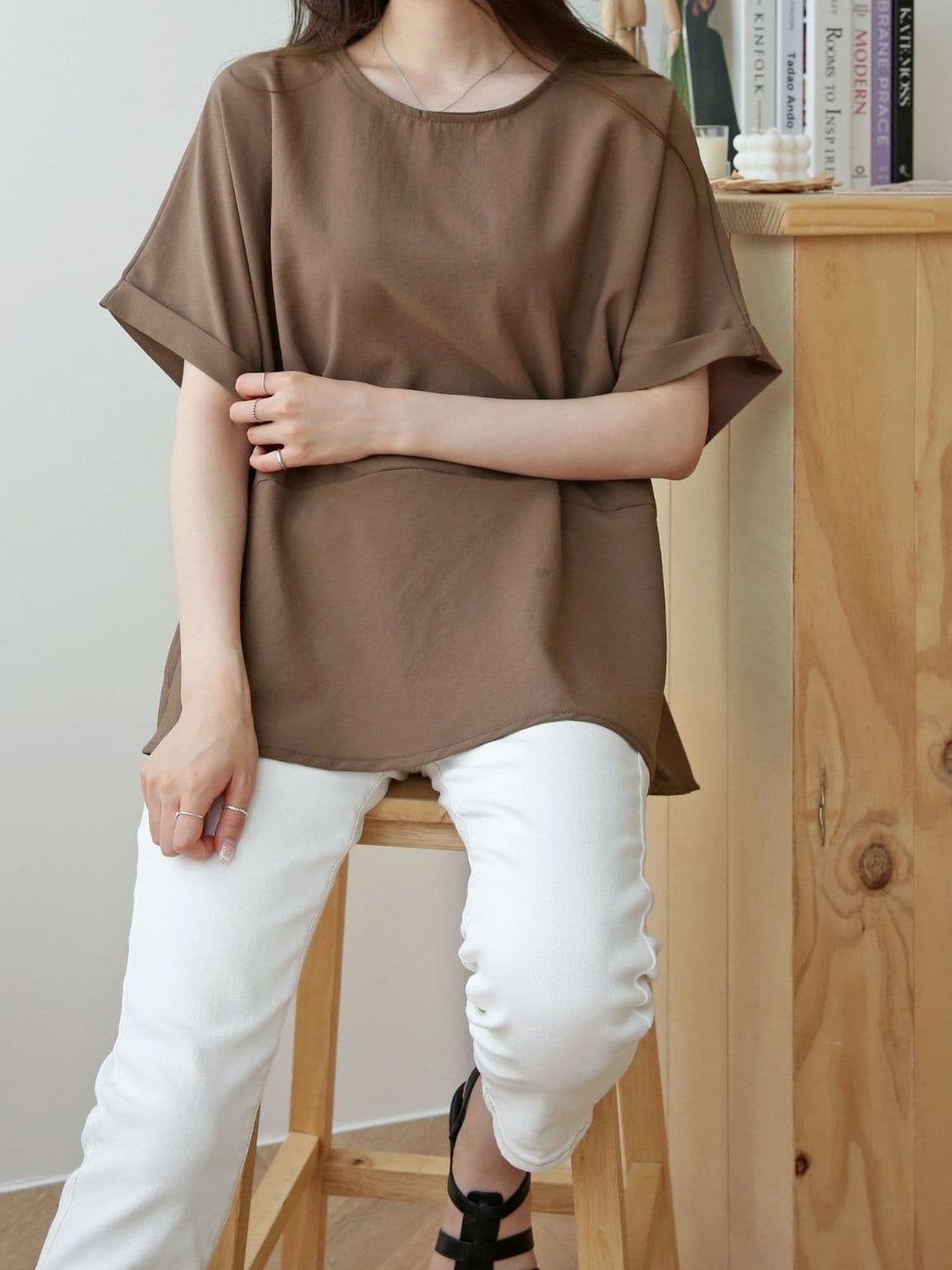 Back cut-off cuff BL - 이미지 14