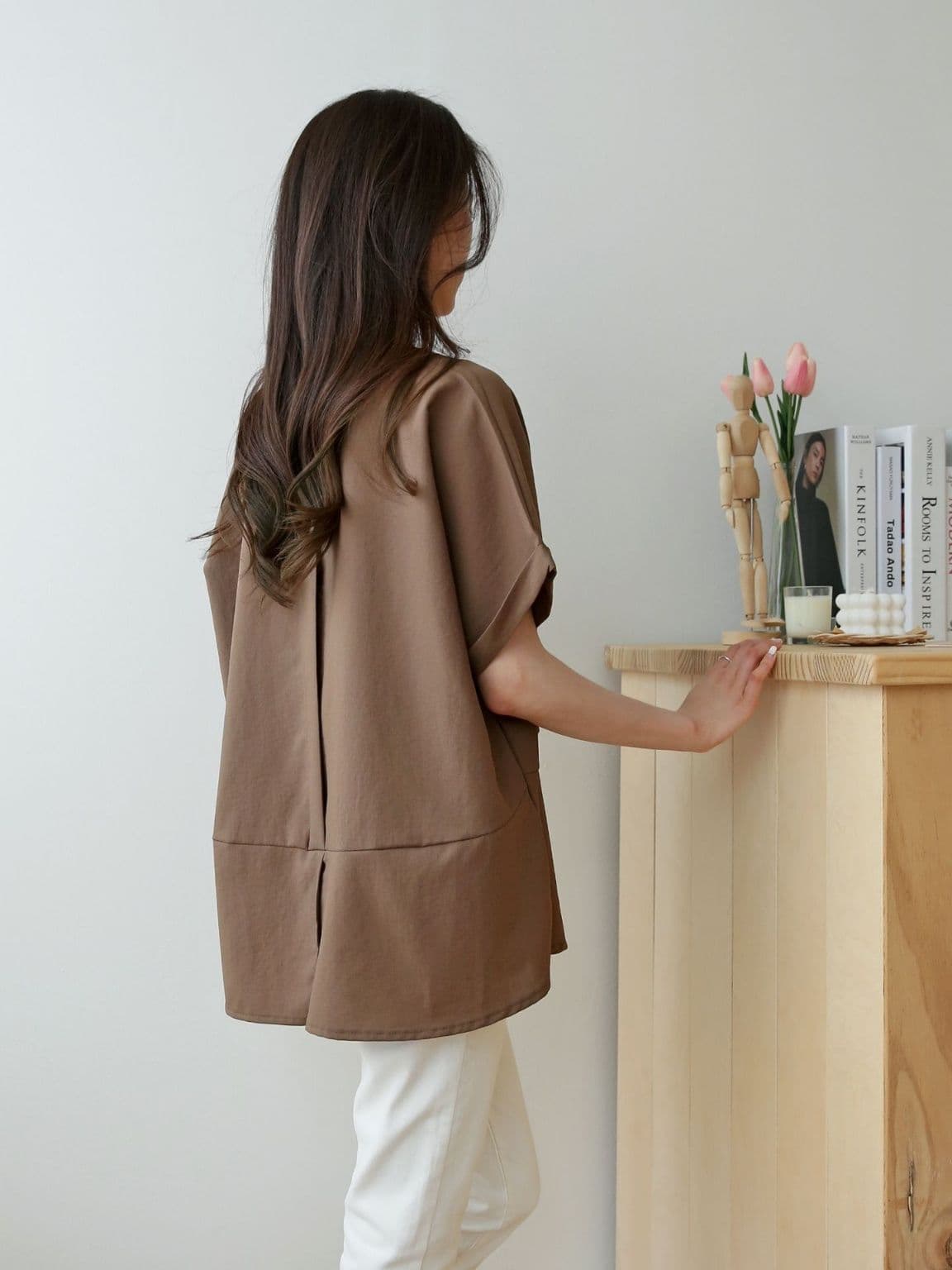 Back cut-off cuff BL - 이미지 19