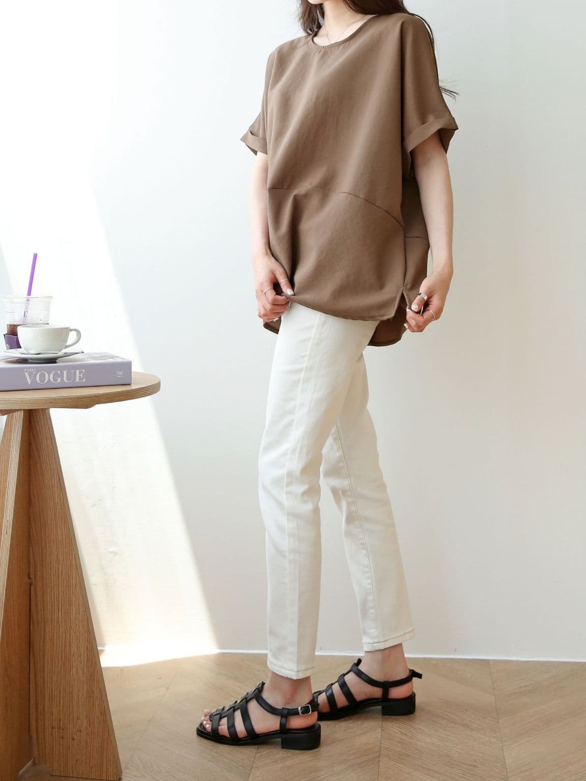 Back cut-off cuff BL - 이미지 22