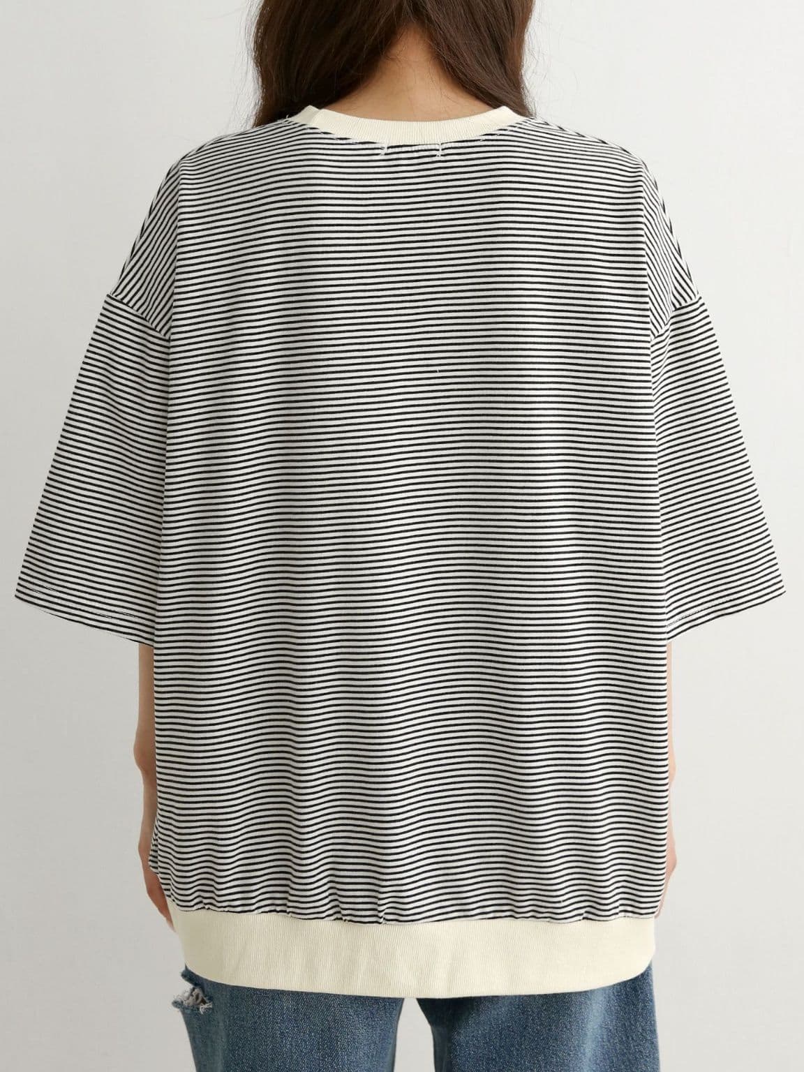 Triangle short sleeve T-shirt - 이미지 3