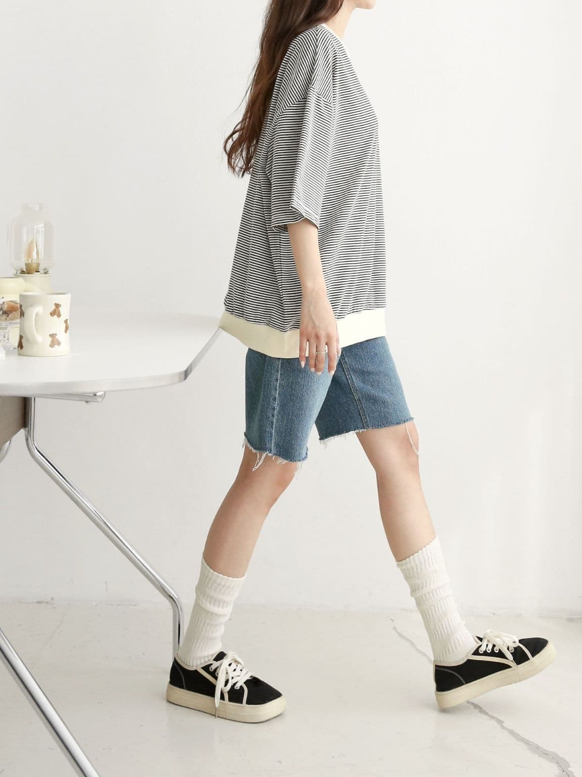 Triangle short sleeve T-shirt - 이미지 11
