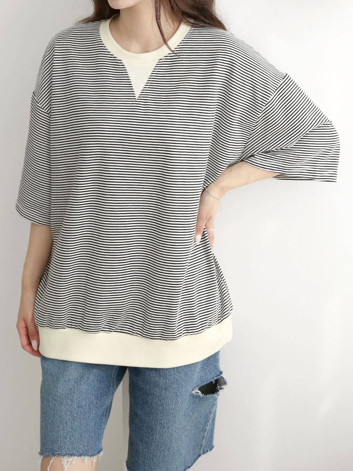 Triangle short sleeve T-shirt - 이미지 18