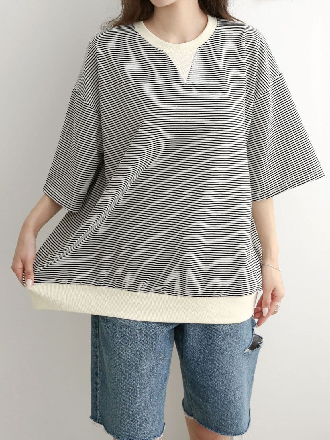 Triangle short sleeve T-shirt - 이미지 19