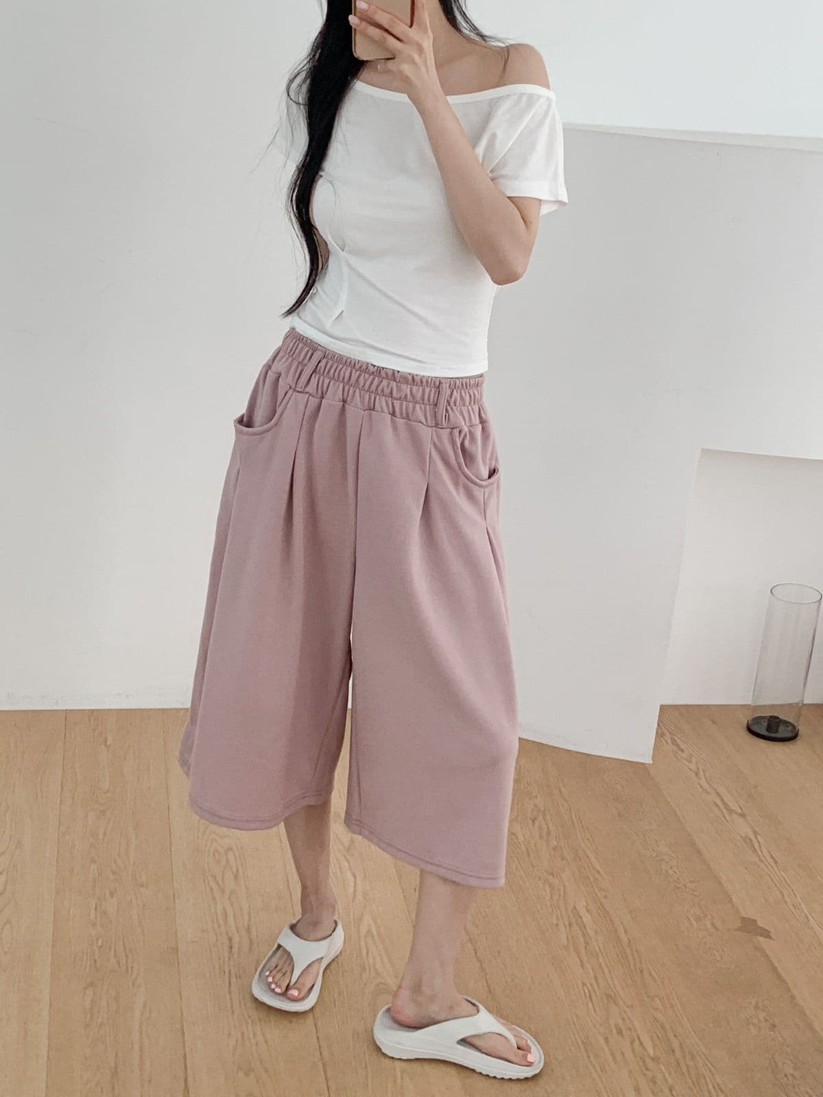Belt Tuck Bermuda PT - 이미지 4