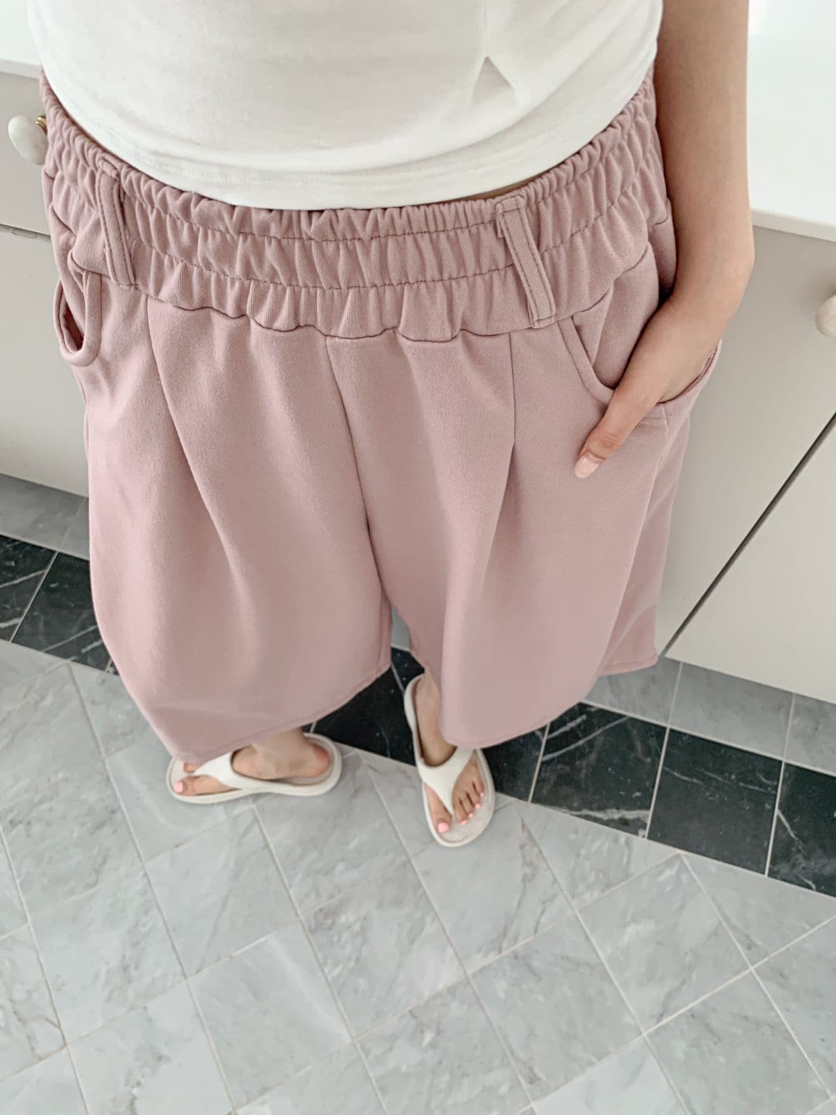 Belt Tuck Bermuda PT - 이미지 5
