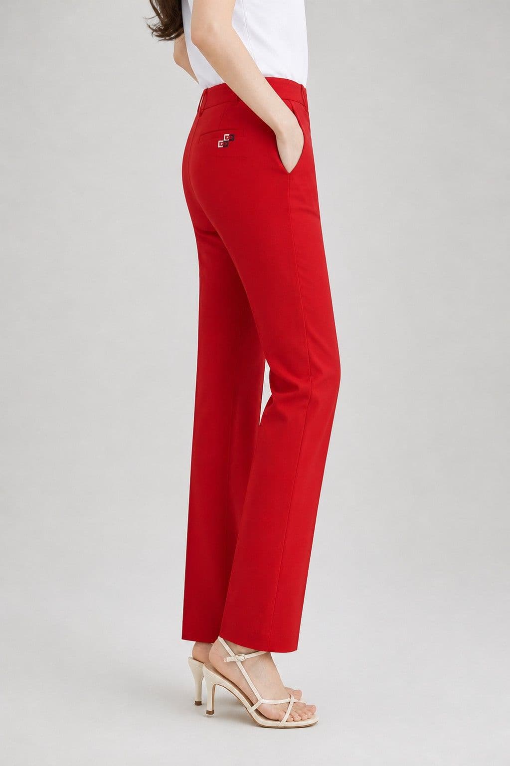 BB Ice Fabric Spandex Pants - 이미지 2