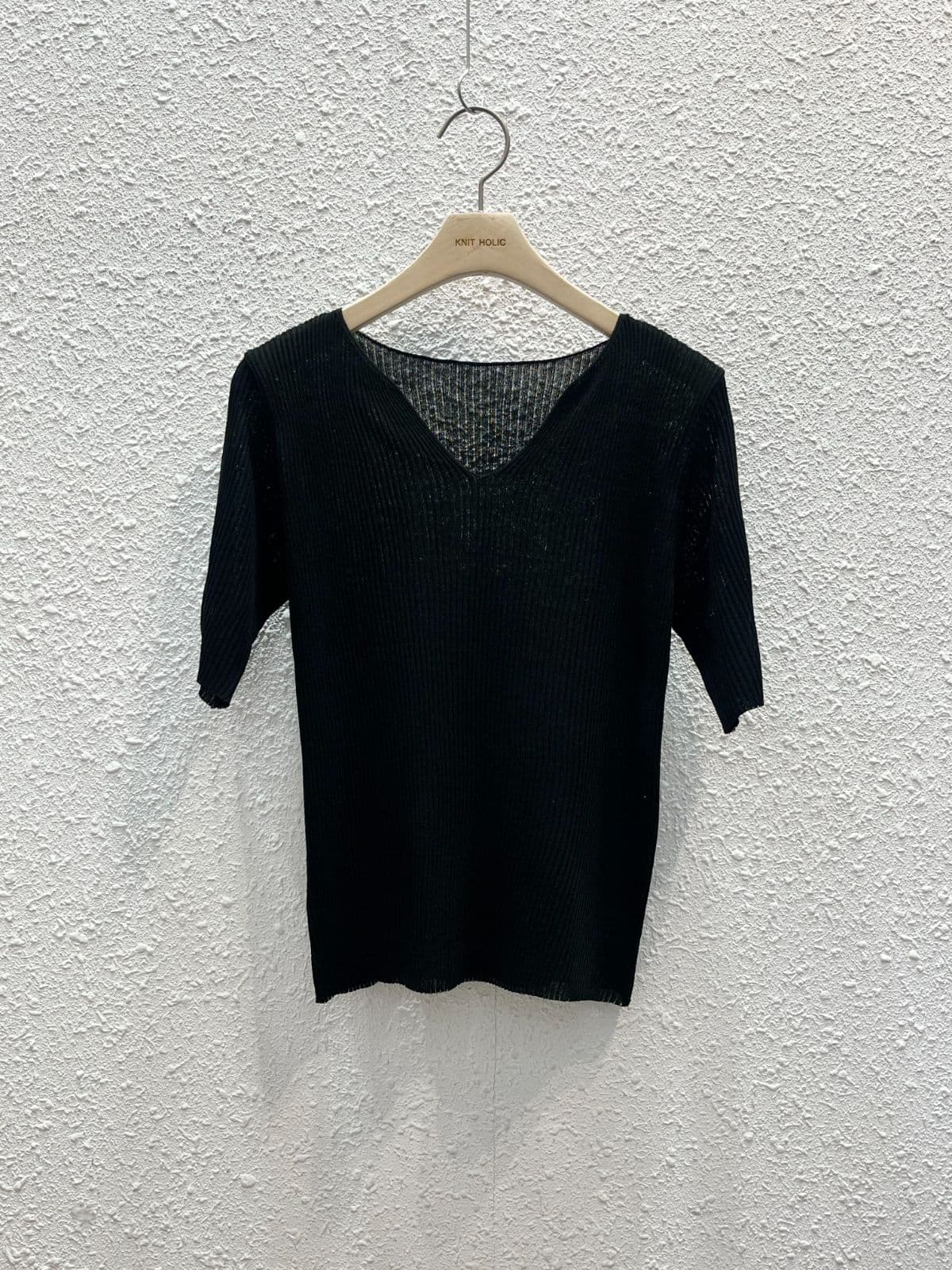 Kasha V-short sleeve - 이미지 2