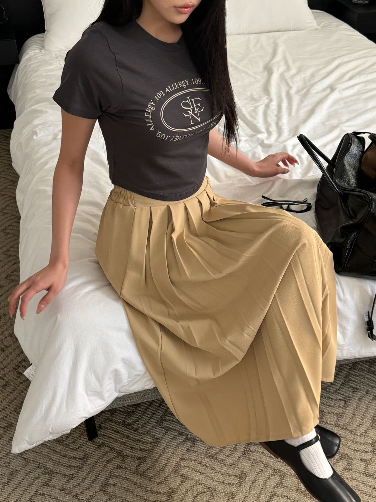 109 Tight-fitting Slim Short Sleeve T-shirt - 이미지 8