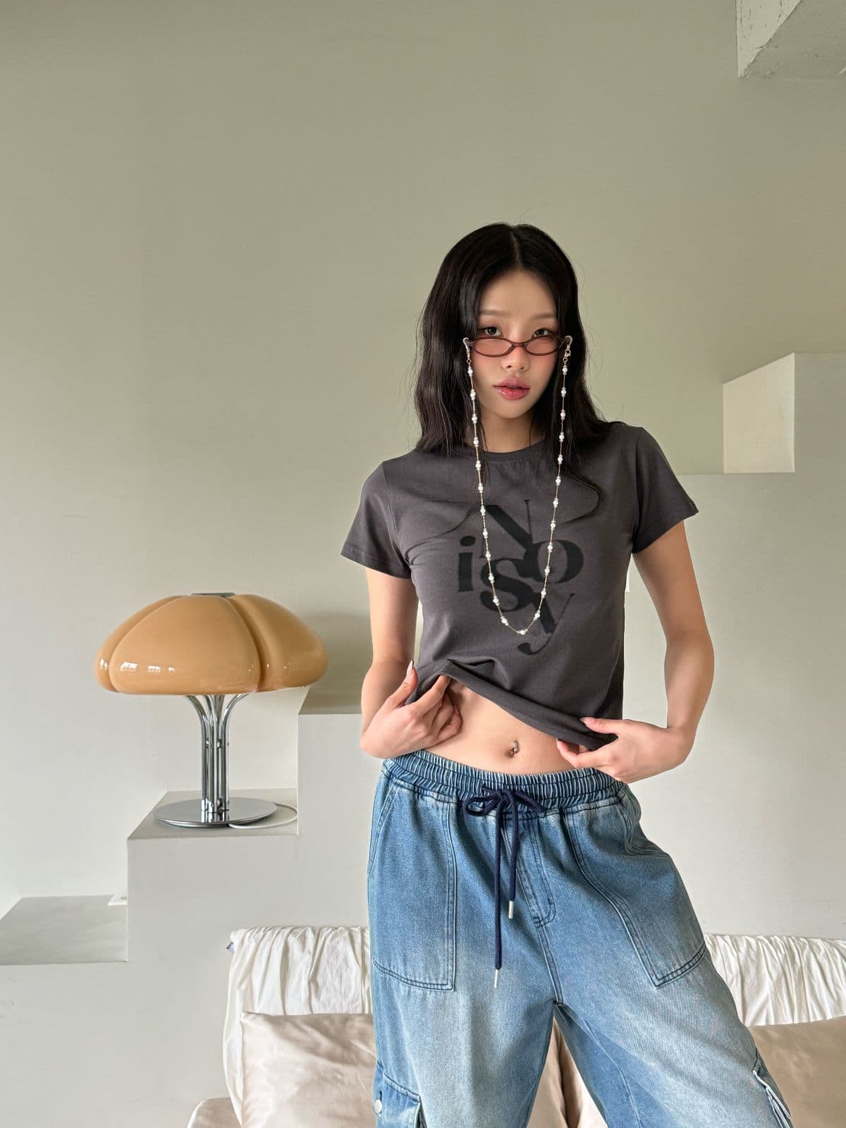 Noji Slim Short Sleeve T-shirt - 이미지 1
