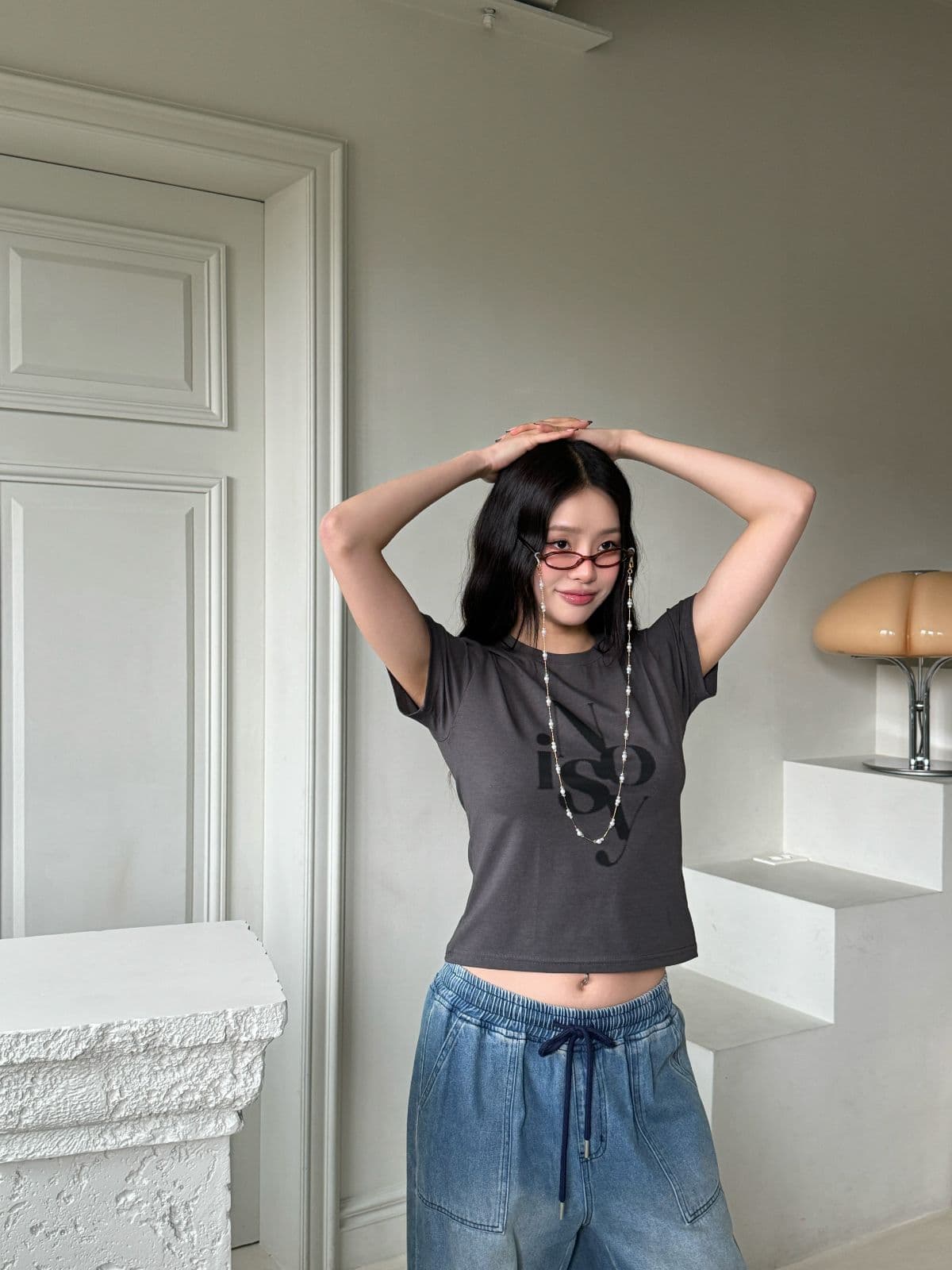 Noji Slim Short Sleeve T-shirt - 이미지 8