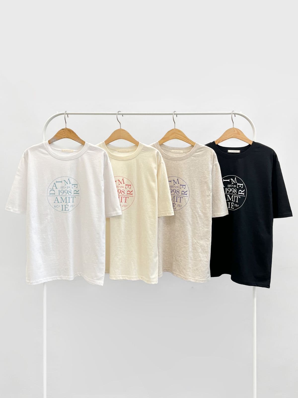 1998 Lettering Short Sleeve T-shirt - 이미지 2