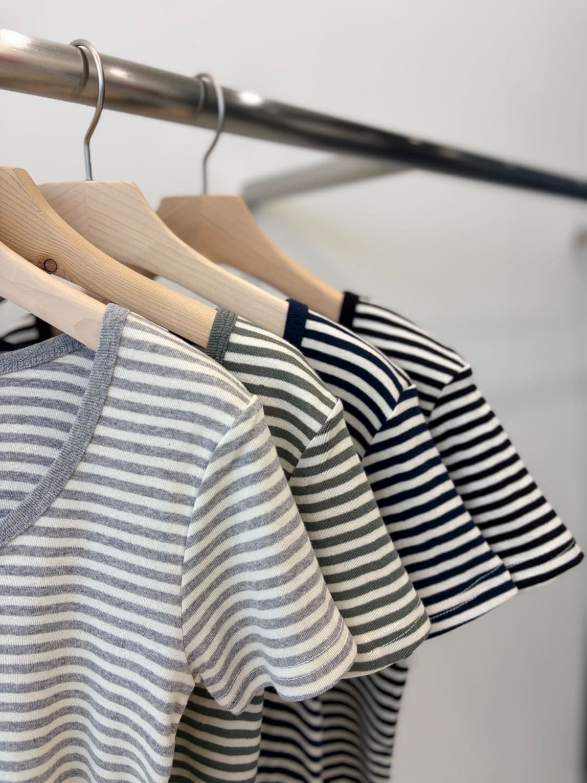 Melville Striped Short Sleeve T-shirt - 이미지 1