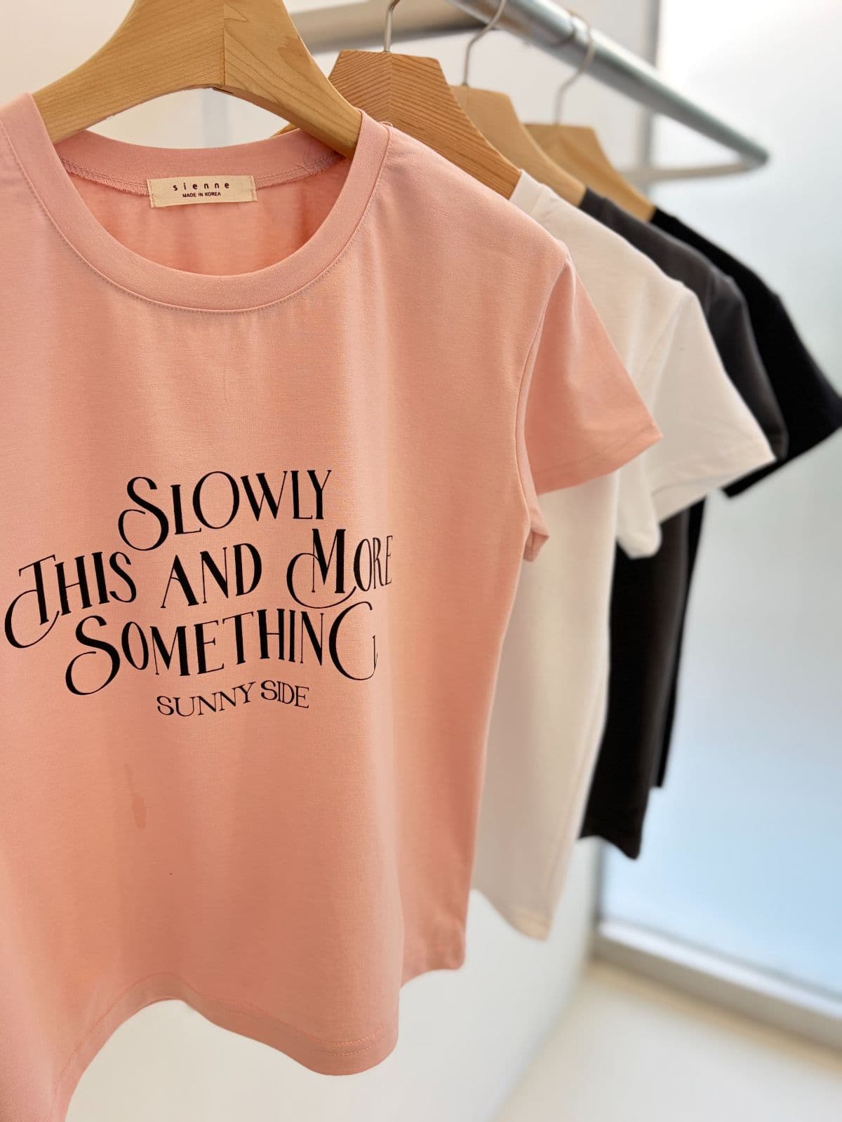 Slow Crop Short Sleeve T-shirt - 이미지 2