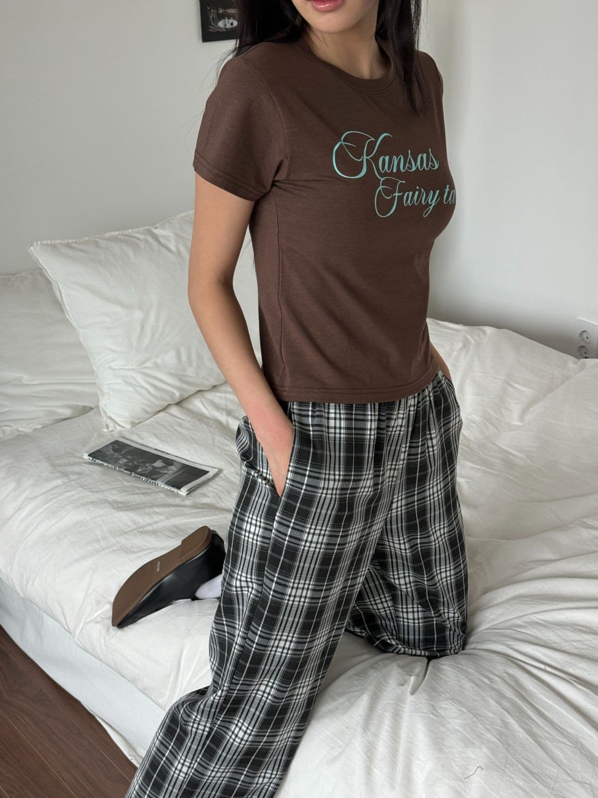 Fairy Slim Short Sleeve T-shirt - 이미지 2