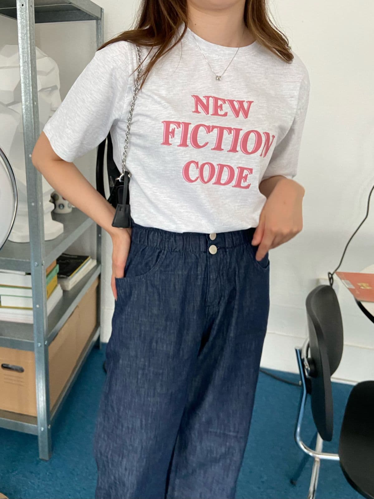Fiction short-sleeve T-shirt - 이미지 6