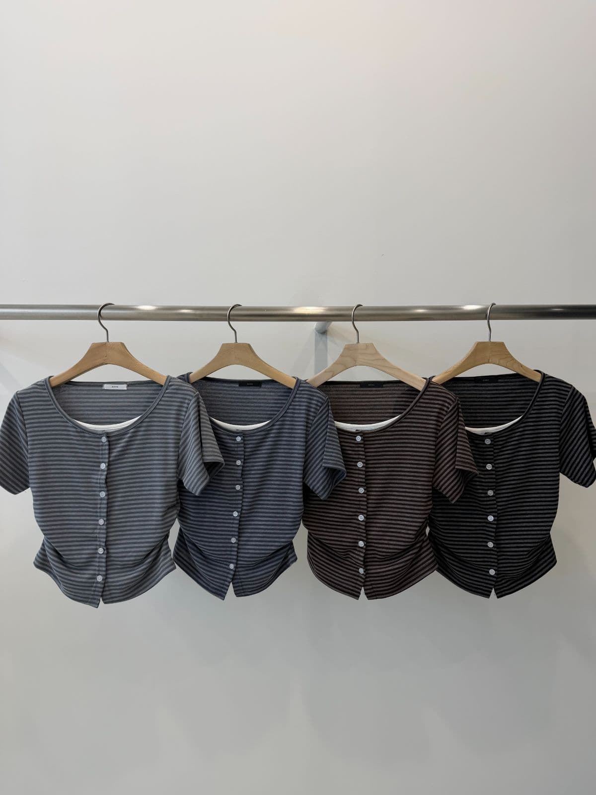 Zara color-block short sleeve CD - 이미지 4