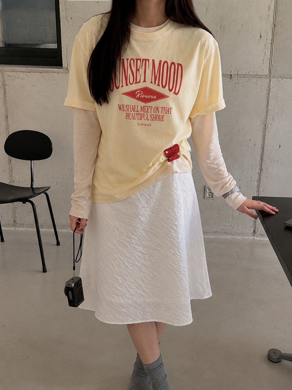 Sunset short sleeves - 이미지 1
