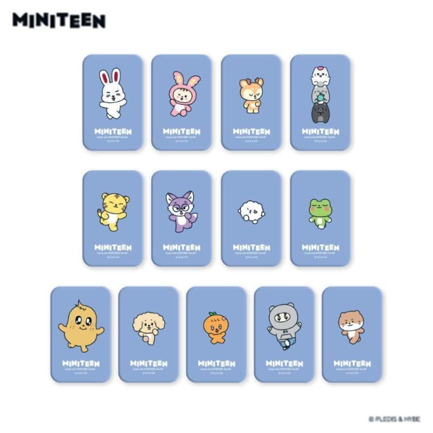 MINITEEN STICKER SET B - 이미지 1
