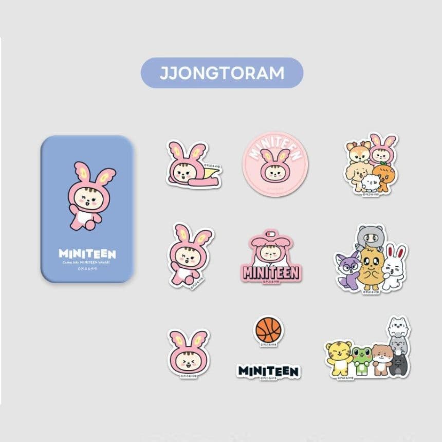 MINITEEN STICKER SET B - 이미지 7