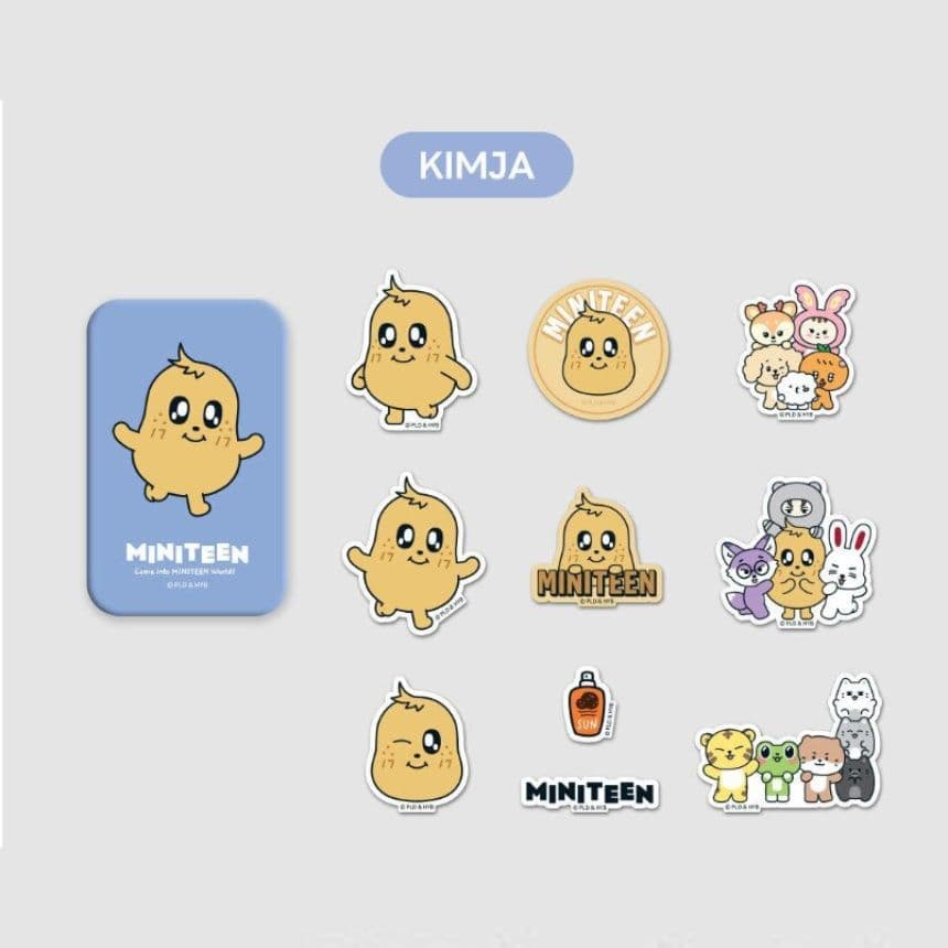 MINITEEN STICKER SET B - 이미지 8