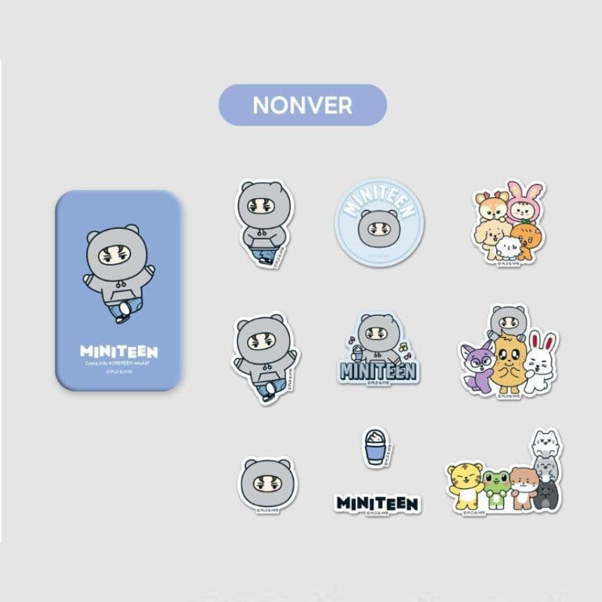 MINITEEN STICKER SET B - 이미지 9